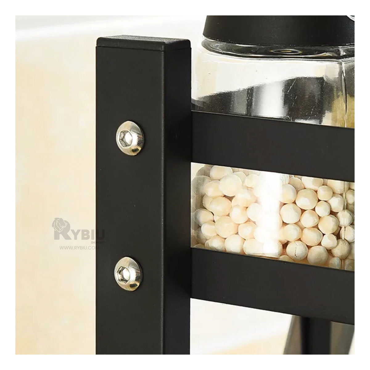 REPISA RYBIU CO30449 ACERO INOXIDABLE NEGRO HERMETICO + GIFT MINIAGENDA - 2