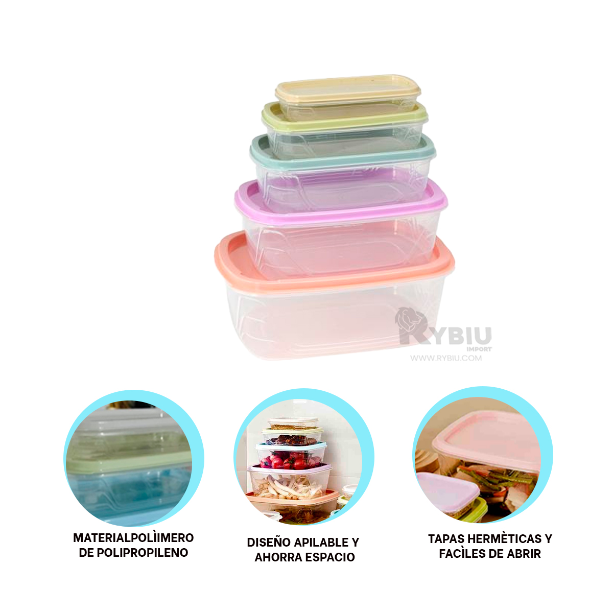 KIT DE MULTIUSO RYBIU CO30467 MULTICOLOR +GIFT STICKERS - 3