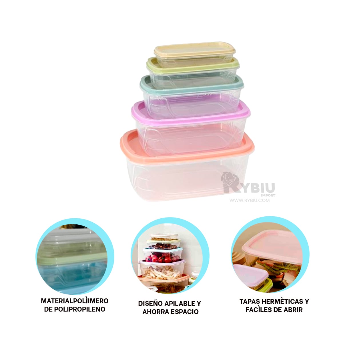 PACK RYBIU CO30467 MULTICOLOR +BANDERITAS ADHESIVAS - 1