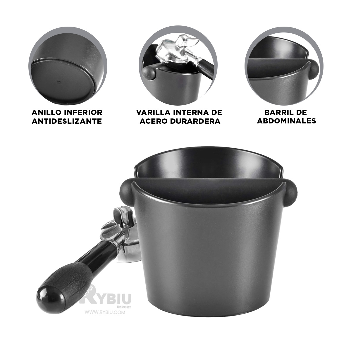 ENVASE RYBIU CO32437 PRACTICO CON VARILLA INTERNA EN NEGRO + GIFT STICKERS - 3