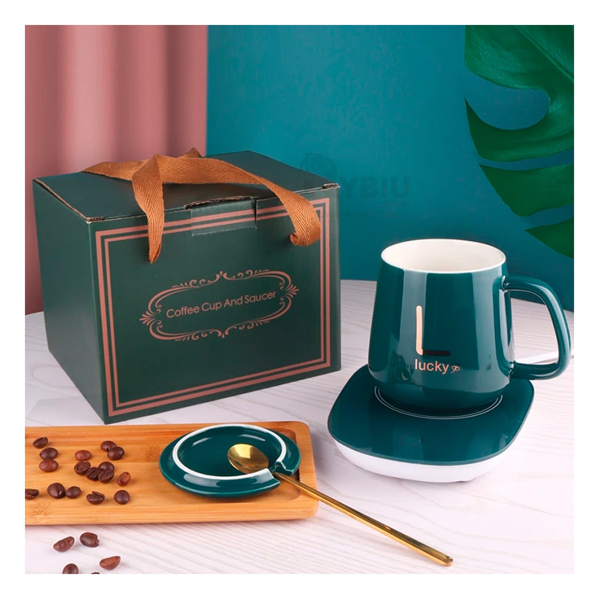PACK RYBIU CO30462 FUNCIONAL DE CALEFACTOR COLOR VERDE+ GIFT MINIAGENDA - 1