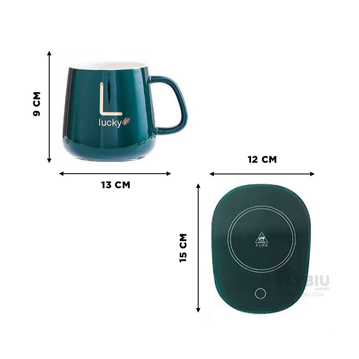 PACK RYBIU CO30462 FUNCIONAL DE CALEFACTOR COLOR VERDE+ GIFT MINIAGENDA - 5