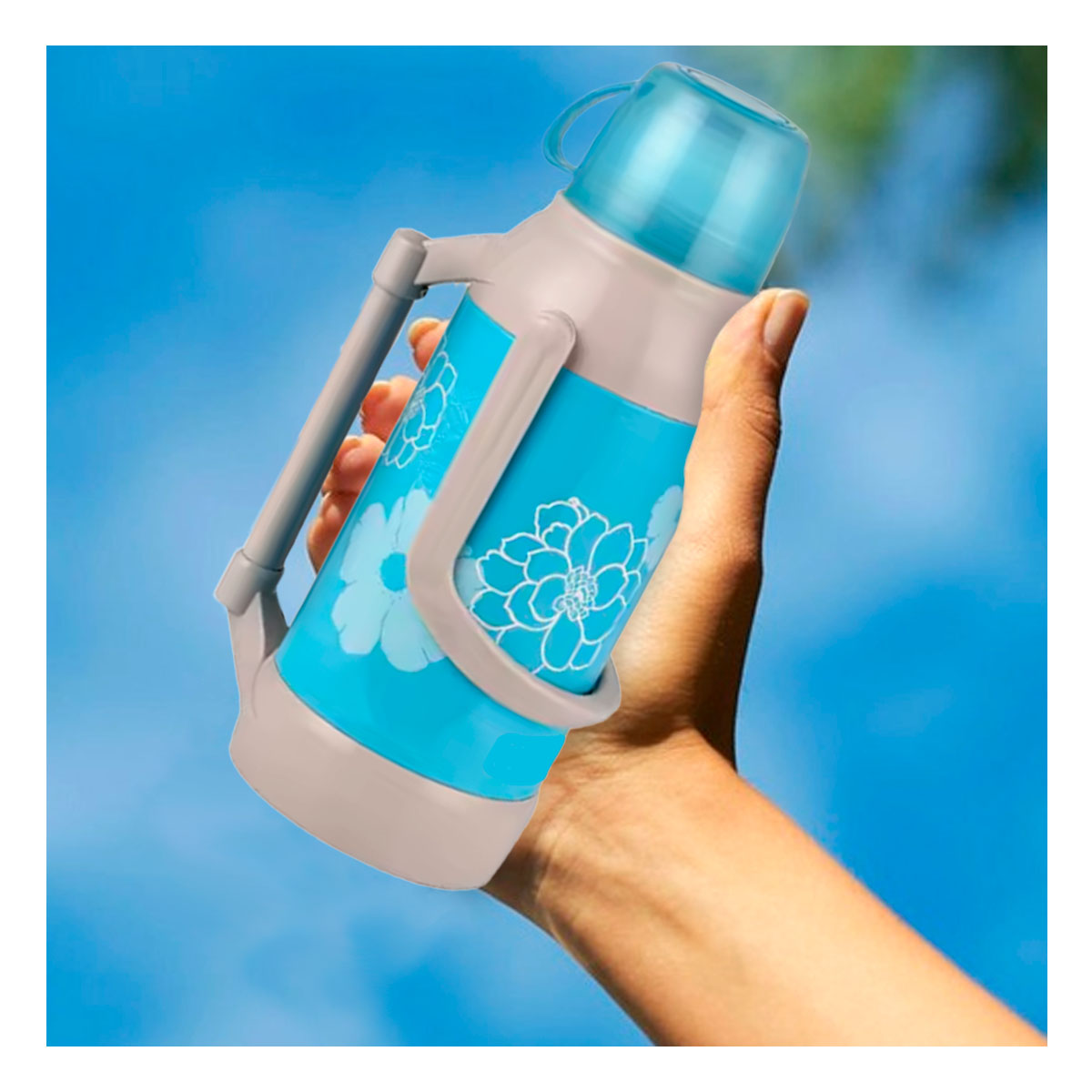 TERMA ALMACENERA EN 3200ML CELESTE Y+BANDERITAS ADHESIVAS - 3
