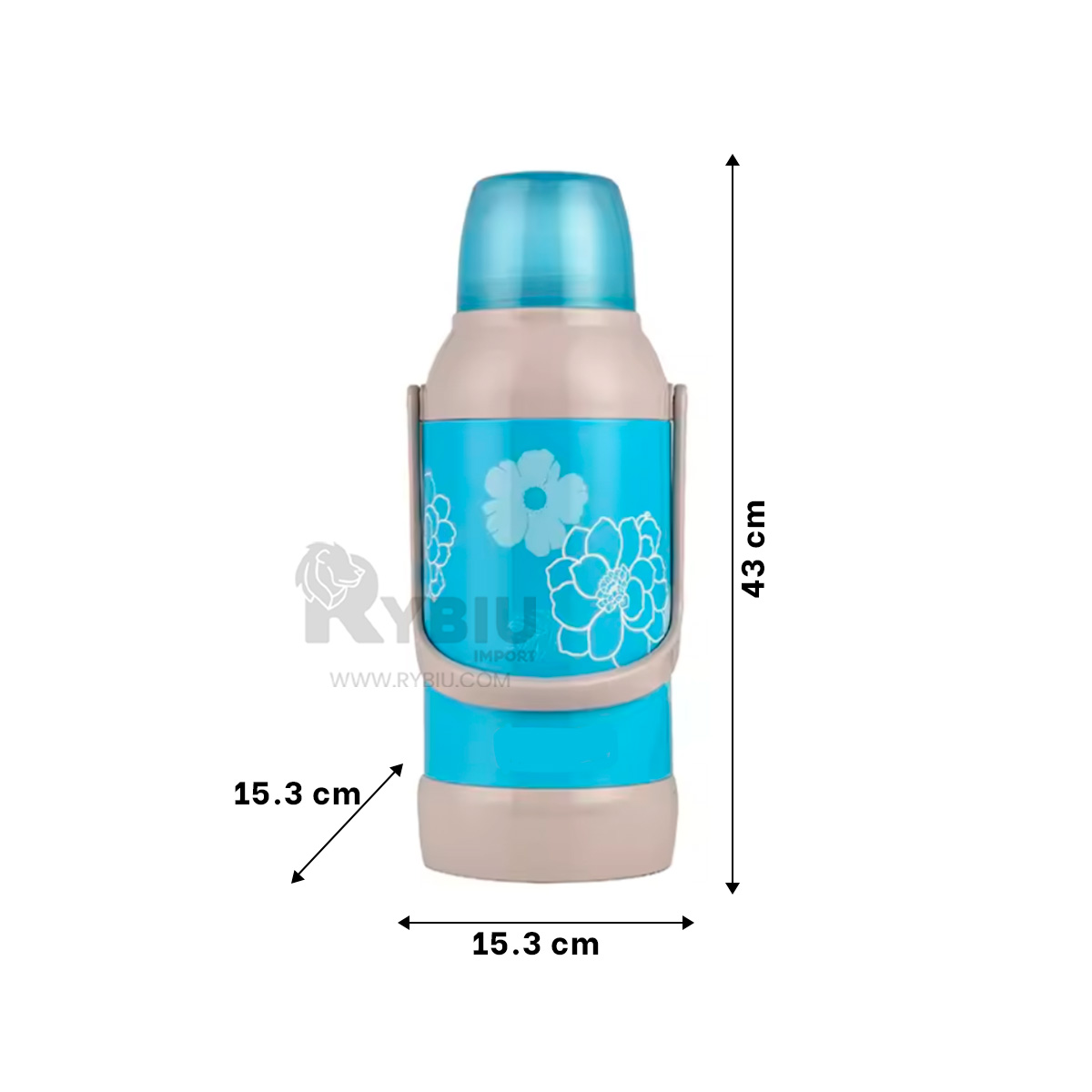 TERMA ALMACENERA EN 3200ML CELESTE Y+BANDERITAS ADHESIVAS - 5