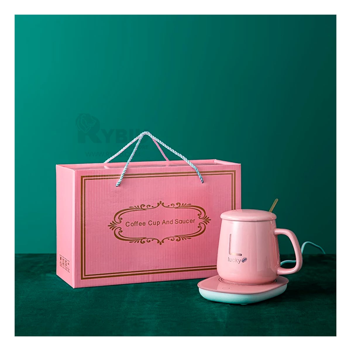 PACK RYBIU CO30461 COMPACTO Y TERMICO EN COLOR ROSADO+ GIFT STICKERS - 1