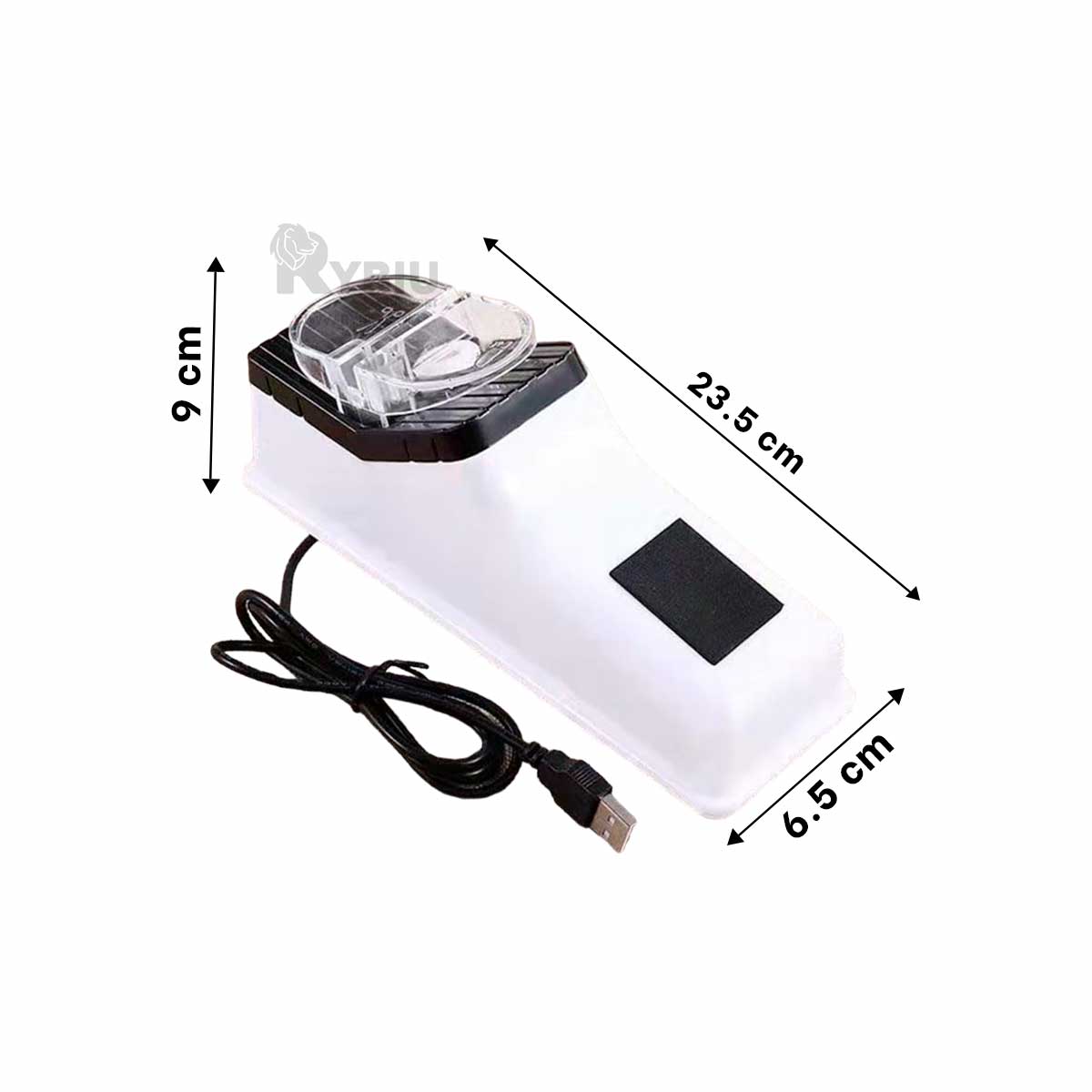AFILADOR RYBIU CO30358 AMOLADOR AUTOMATIZADO COLOR BLANCO + GIFT STICKERS - 3