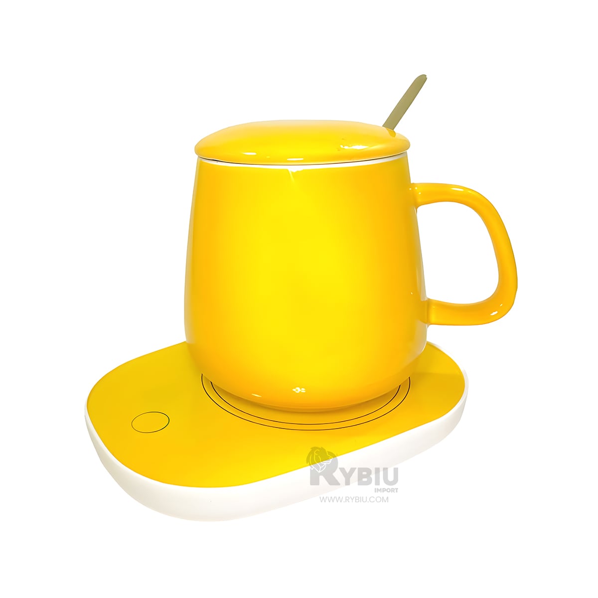PACK RYBIU CO32261 PRACTICO CON TAPA COLOR AMARILLO+ BANDERITAS ADHESIVAS - 4