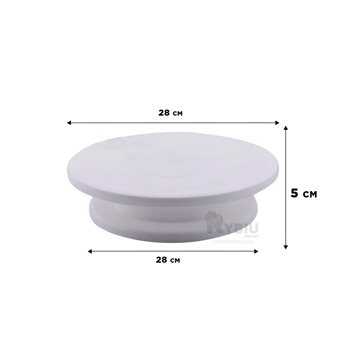 SET BASE RYBIU CO30363 BLANCO RESISTENTE PASTELES + PAPEL REGALO - 5