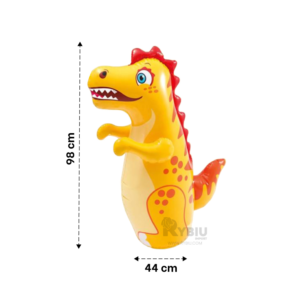 INFLABLE COMODO CON DISEÑO DINOSAURIO Y+REGALO AGENDITA - 5