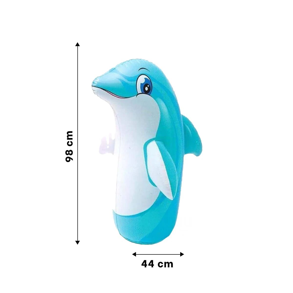 INFLABLE COMODO PARA NIÑOS DE FORMA DELFIN Y+REGALO AGENDITA - 5