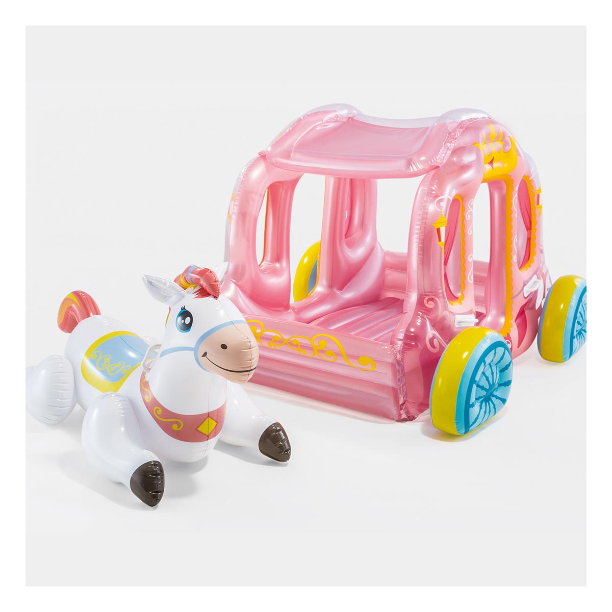 CARRO RYBIU LLAMATIVO PARA INFANTES EN ROSADO + GIFT MINIAGENDA - 1