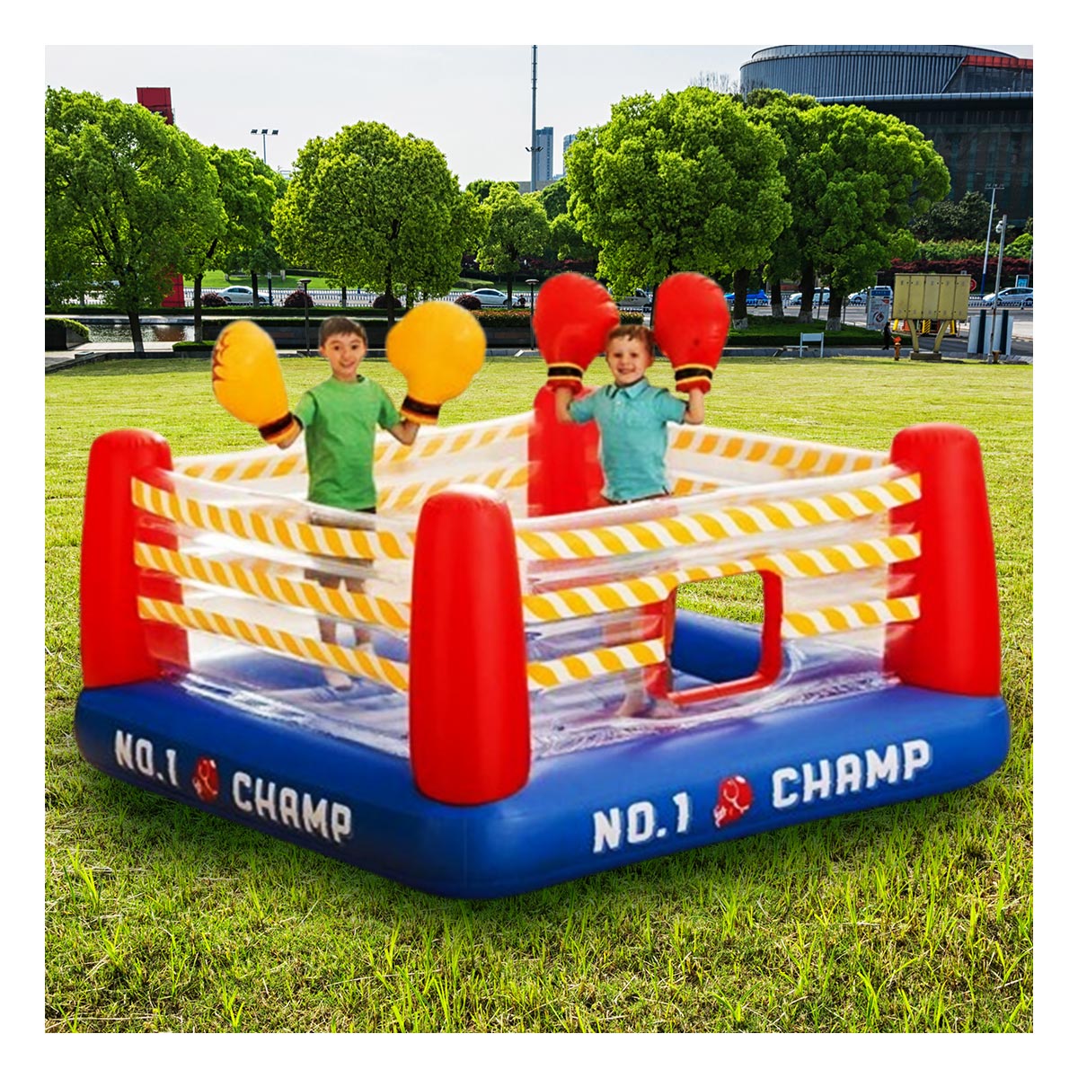 CORRAL ESPACIOSO PARA NIÑOS DE COLOR AZUL Y+GIFT MINIAGENDA - 1