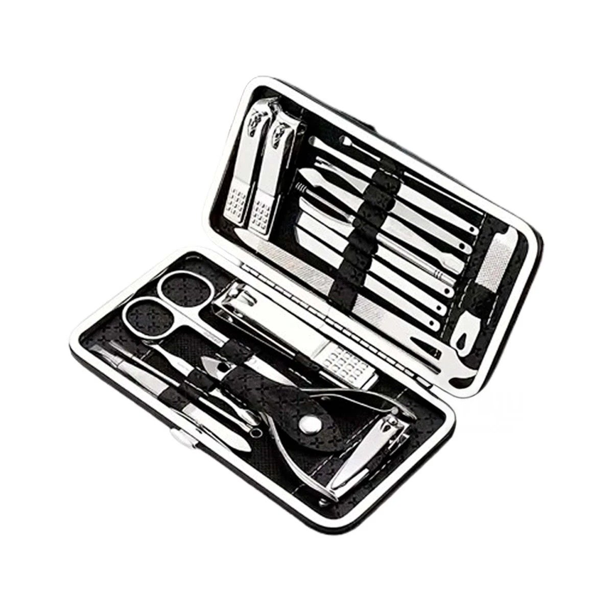 SET COMPLETO DE MANICURE Y PEDICURE 19 PIEZAS CELESTE PROFESIONAL Y+LIGAS REGALO - 3