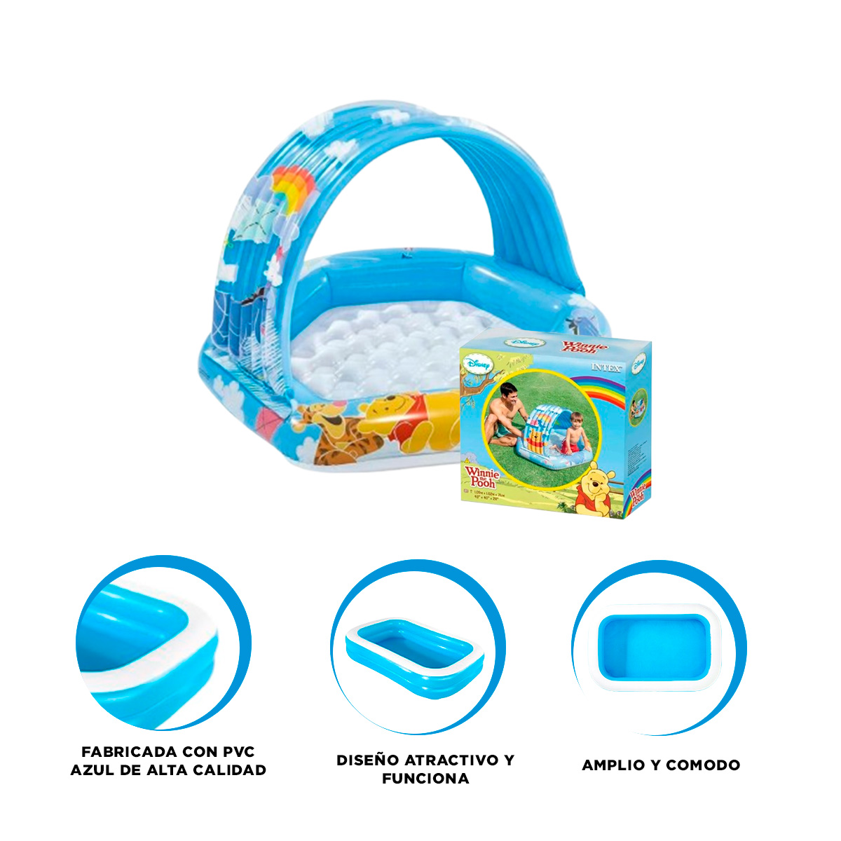 ALBERCA PERFECTA PARA OCASIONES ESPECIALES Y+REGALO STICKERS - 2