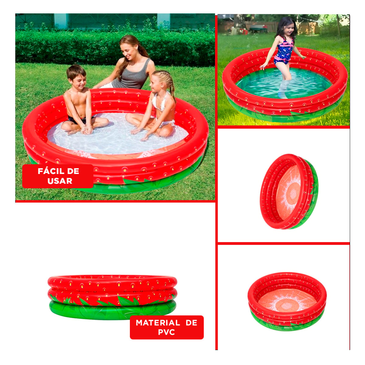 ALBERCA DIVERSION ASEGURADA EN EL JARDIN Y+REGALO AGENDITA - 2