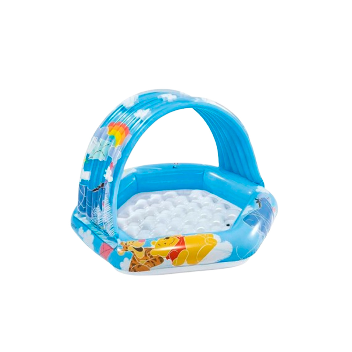 PILETA PARA RELAJACION WINNIE POOH Y+BANDERITAS ADHESIVAS - 2