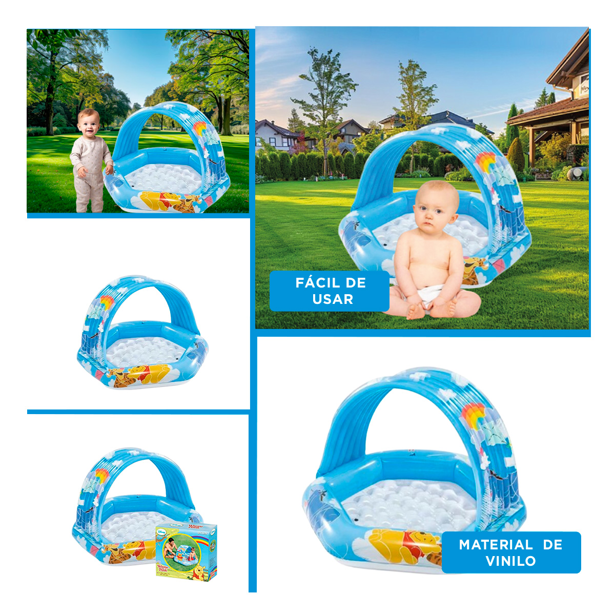 ALBERCA CON ESTILO MODERNO Y EXCLUSIVO Y+GIFT STICKERS - 2