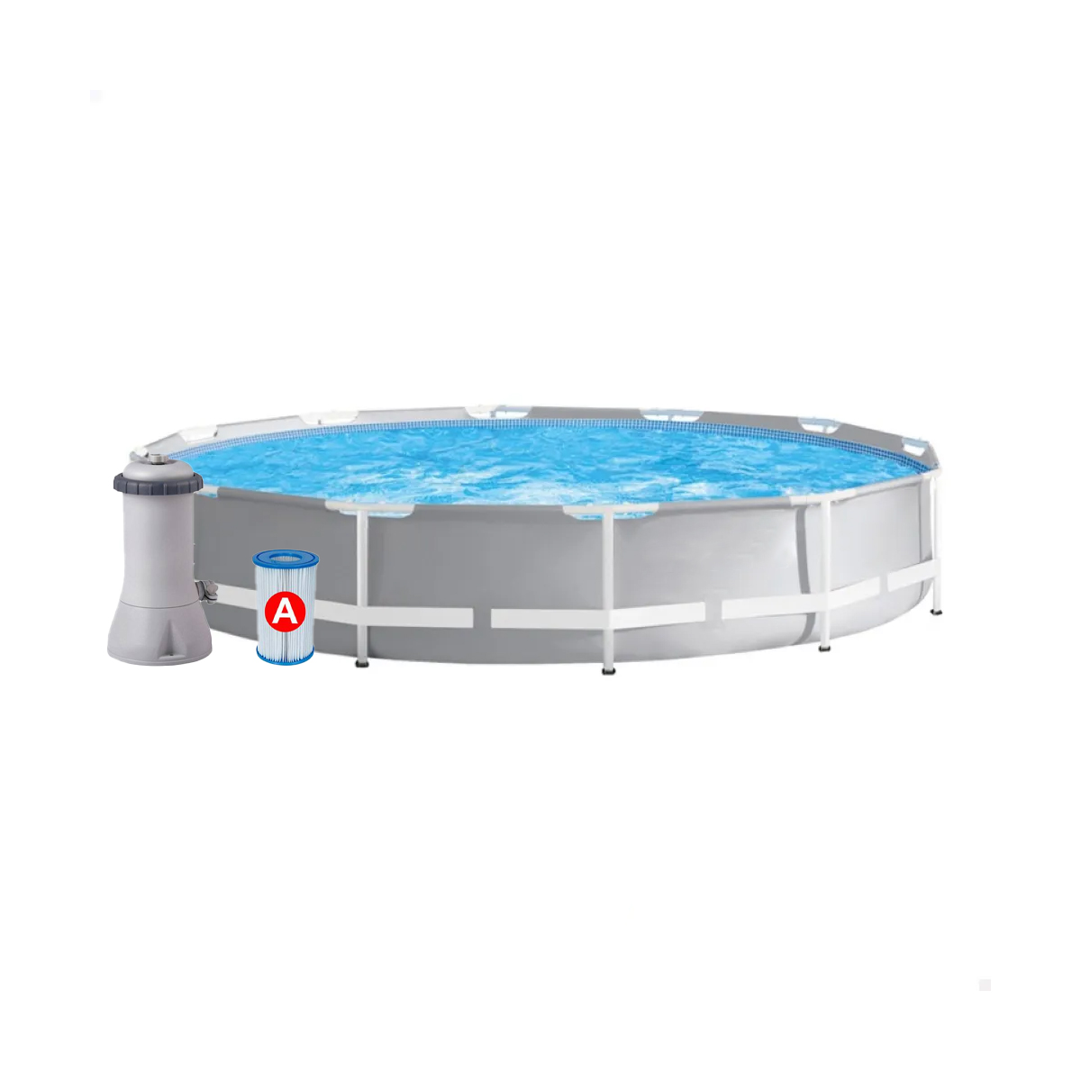 PISCINA DE FACIL ARMADO Y PLEGADO COMPACTO Y+PAPEL DE REGALO - 4