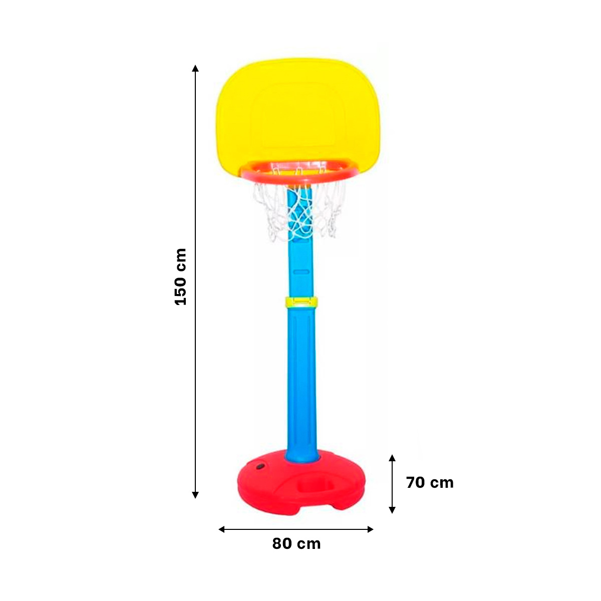 TABLERO PARA PRACTICAR BALONCESTO Y+PAPEL DE REGALO - 5