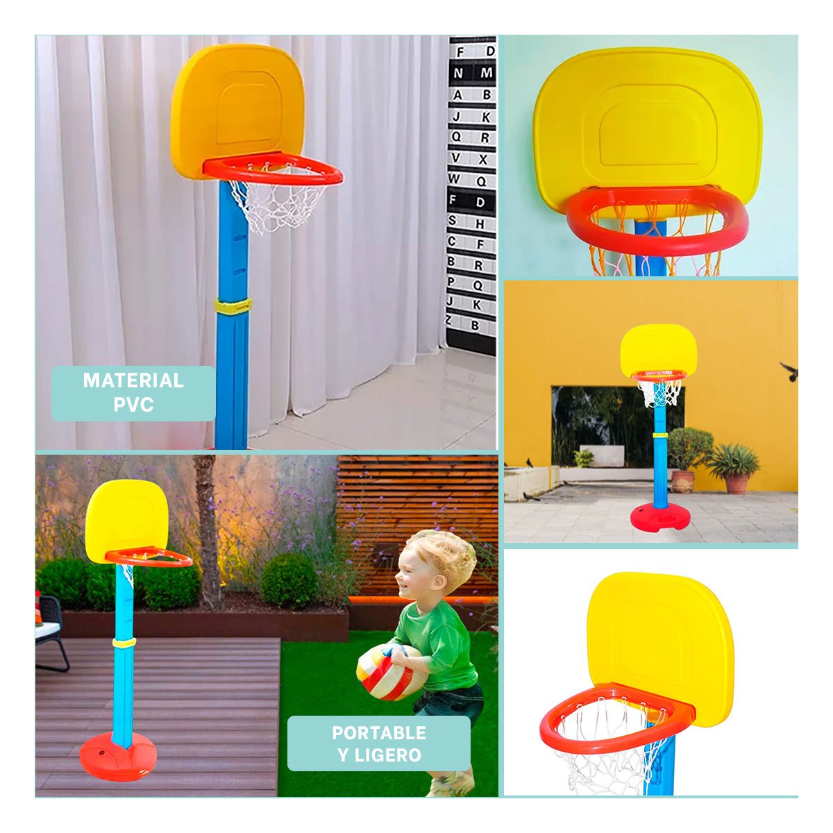 EQUIPO DE DEPORTE GRANDE 80CMX70CMX230CM PARA PEQUEÑOS ATLETAS Y+LIGAS REGALO - 5