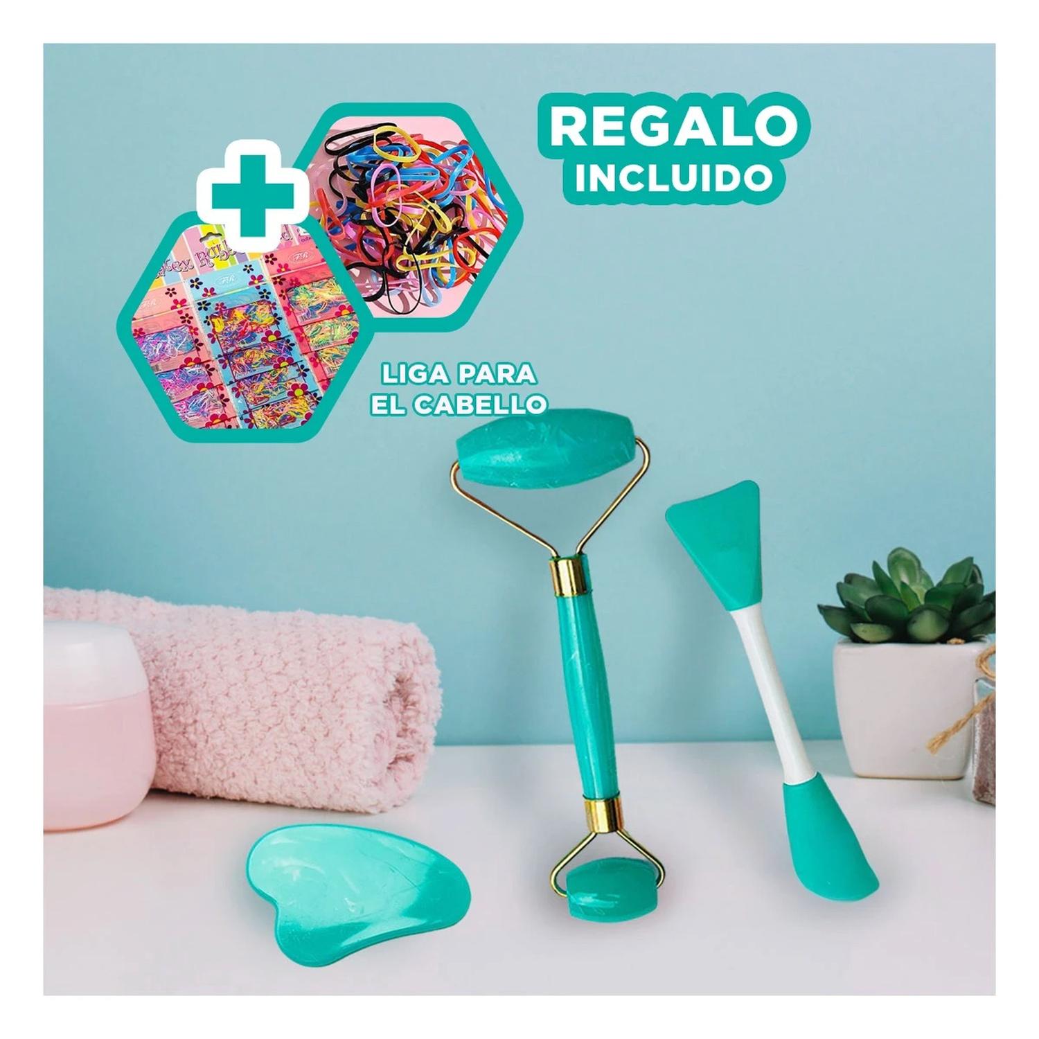 SET RYBIU LIMPIADOR FACIL EN COLOR TURQUESA +LIGAS DE REGALO - 1