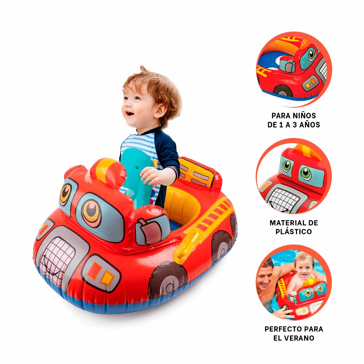 INFLABLE ESTILO ELEGANTE Y MOVIBLE Y+ENVOLTORIO DE REGALO - 3