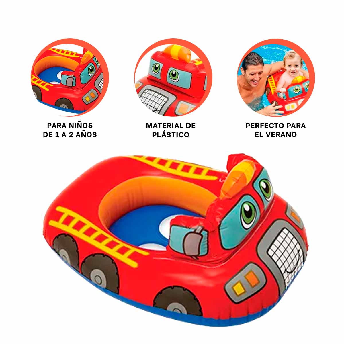INFLABLE ESTILO ELEGANTE Y MOVIBLE Y+ENVOLTORIO DE REGALO - 4