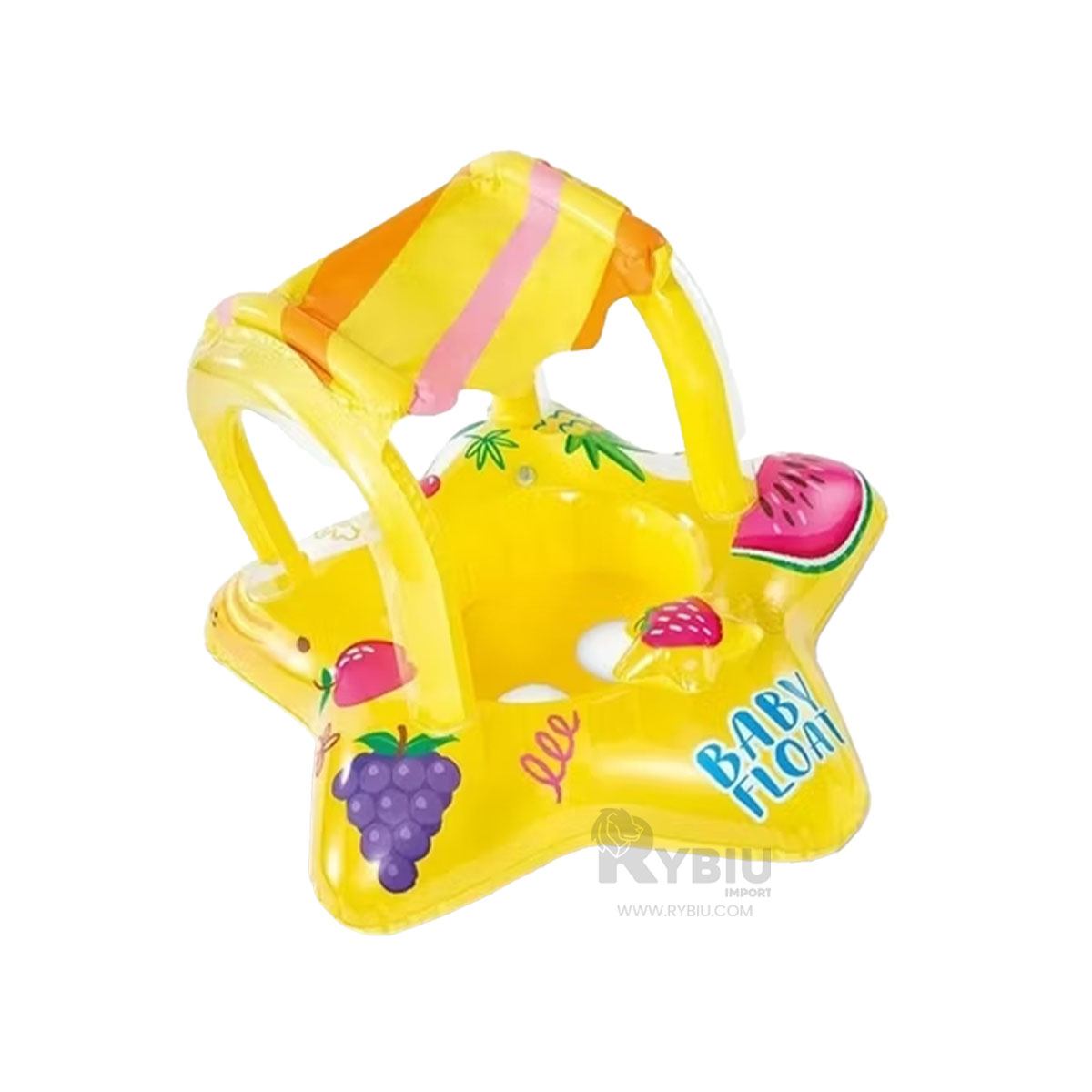 FLOTADOR INFANTIL EN COLOR AMARILLO Y+PAPEL DE REGALO - 2