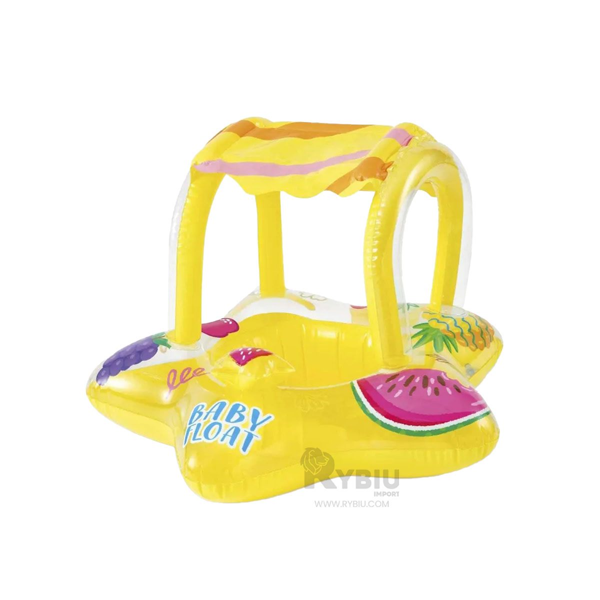 FLOTADOR INFANTIL EN COLOR AMARILLO Y+PAPEL DE REGALO - 3