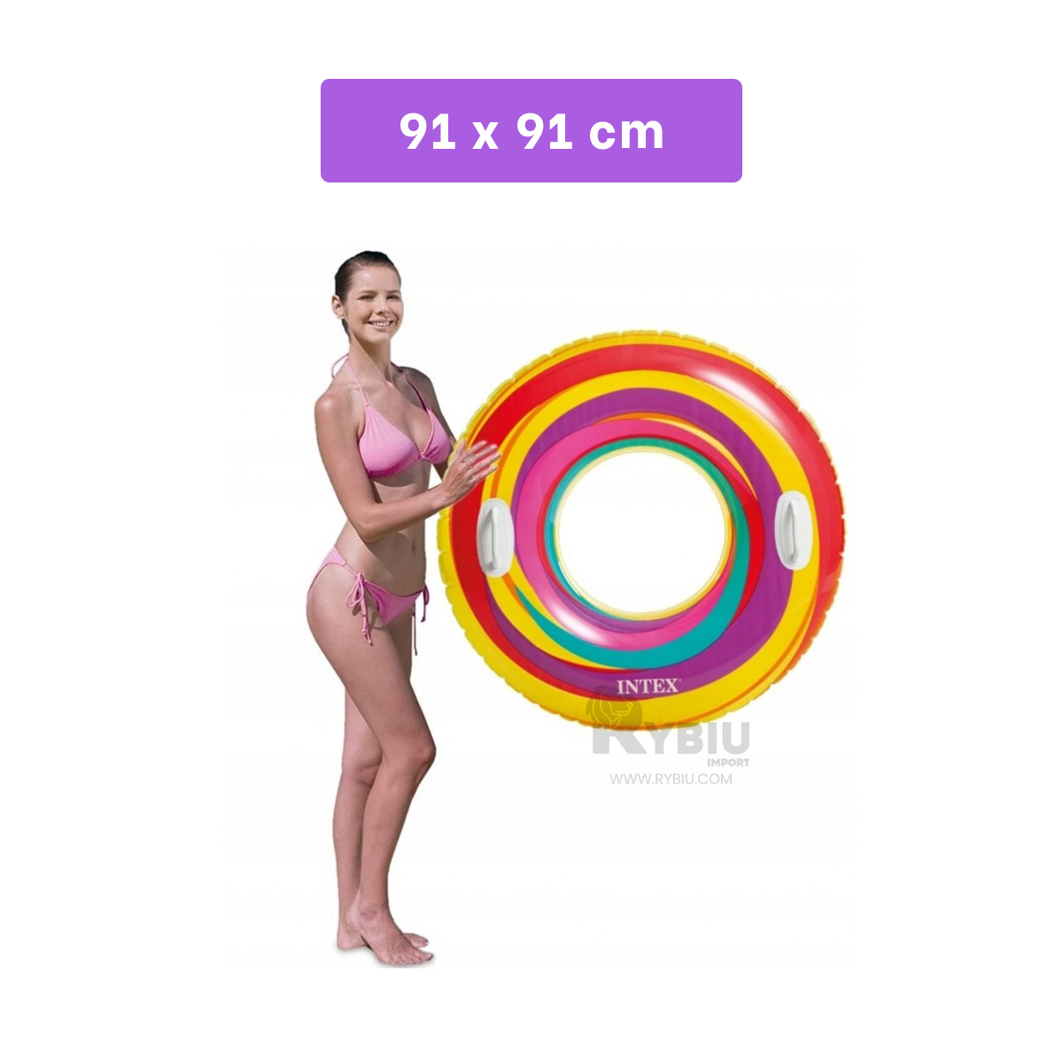 INFLABLE FACIL DE TRANSPORTAR MORADO Y+GIFT STICKERS - 5