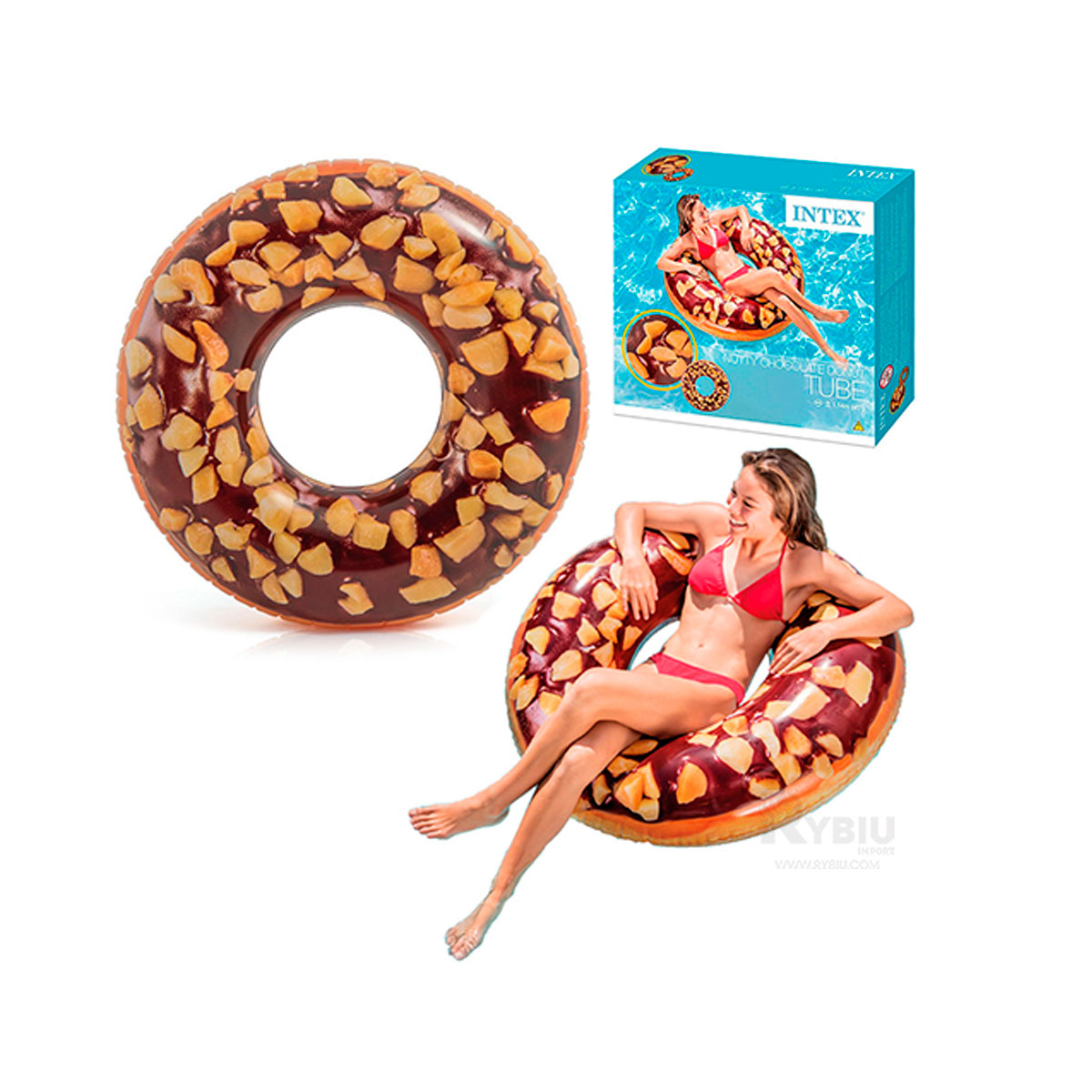 SALVAVIDAS DONAL DE 114CM CHOCOLATE Y+GIFT MINIAGENDA - 1