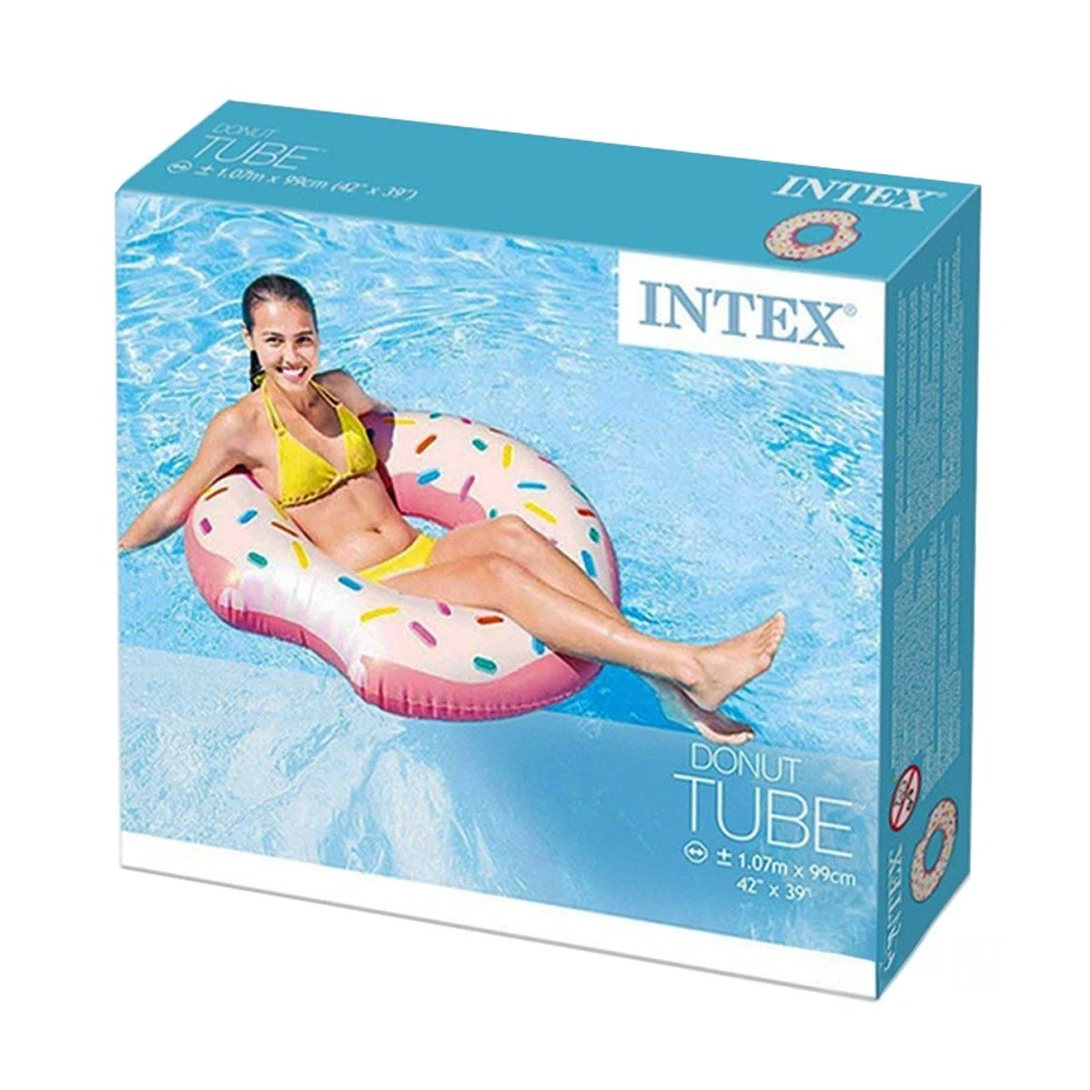 FLOTADOR INFANTIL DONAL PINK 107 CM LIGERO Y SEGURO PARA PISCINA Y+LIGAS REGALO - 3