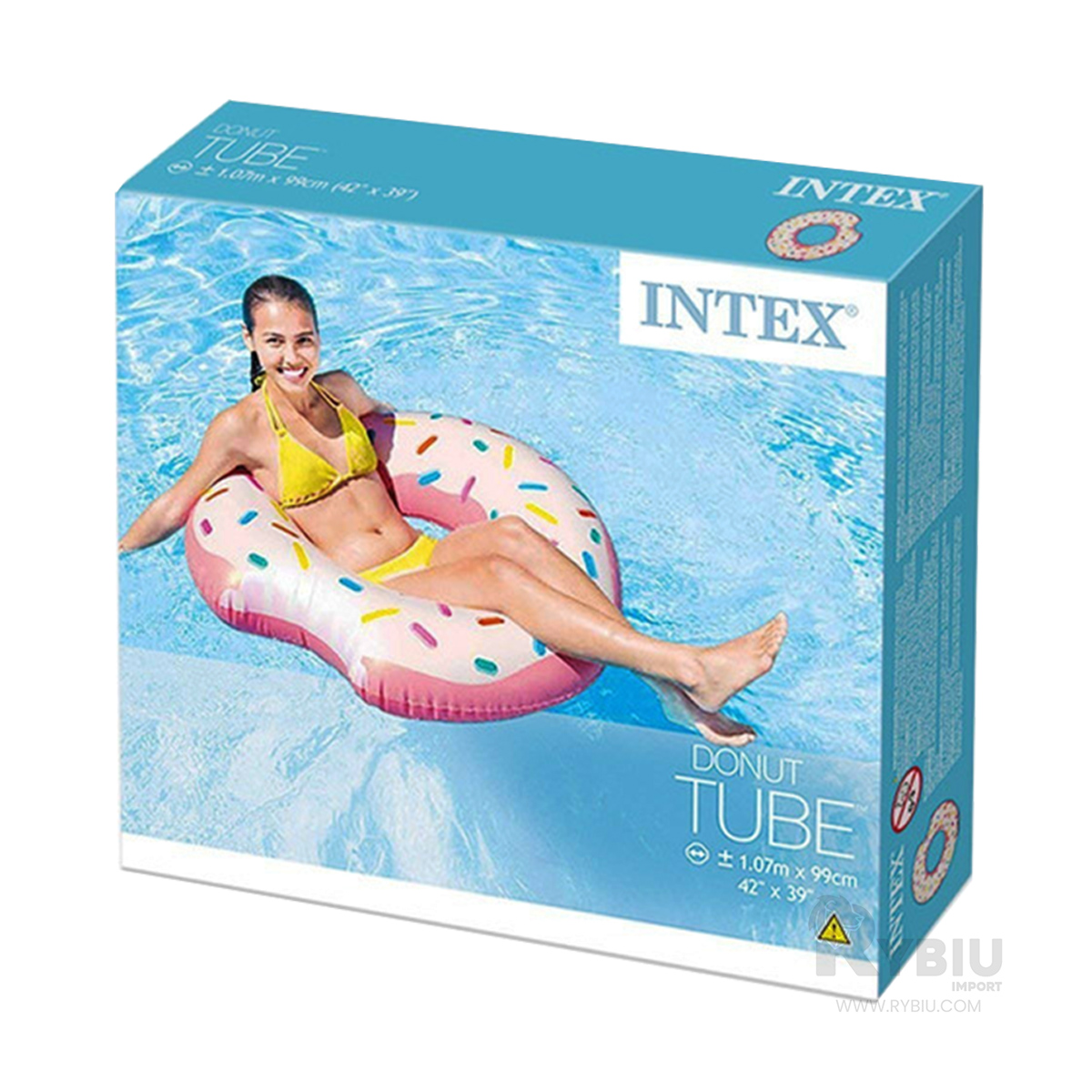 SALVAVIDAS LIGERO UTIL DONAL DE 107CM PINK Y+GIFT STICKERS - 1