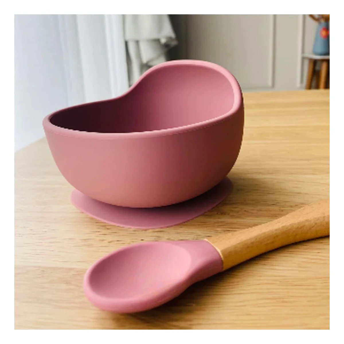 SET RYBIU TAZON BEBE EN ROSA OSCURO + POST-IT ADHESIVOS - 2