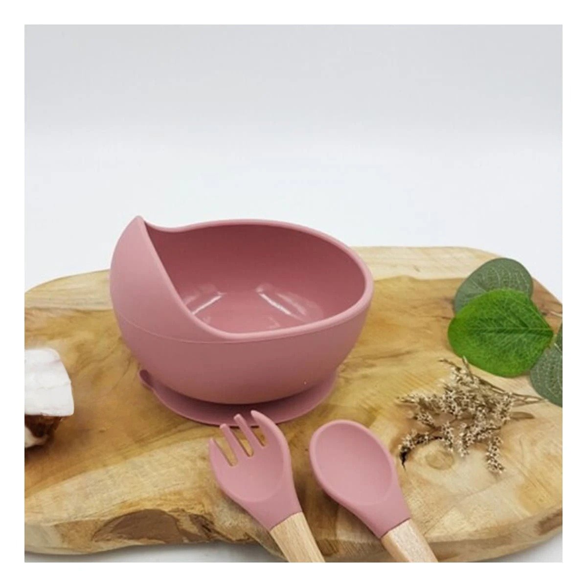 SET RYBIU TAZON BEBE EN ROSA OSCURO + POST-IT ADHESIVOS - 3