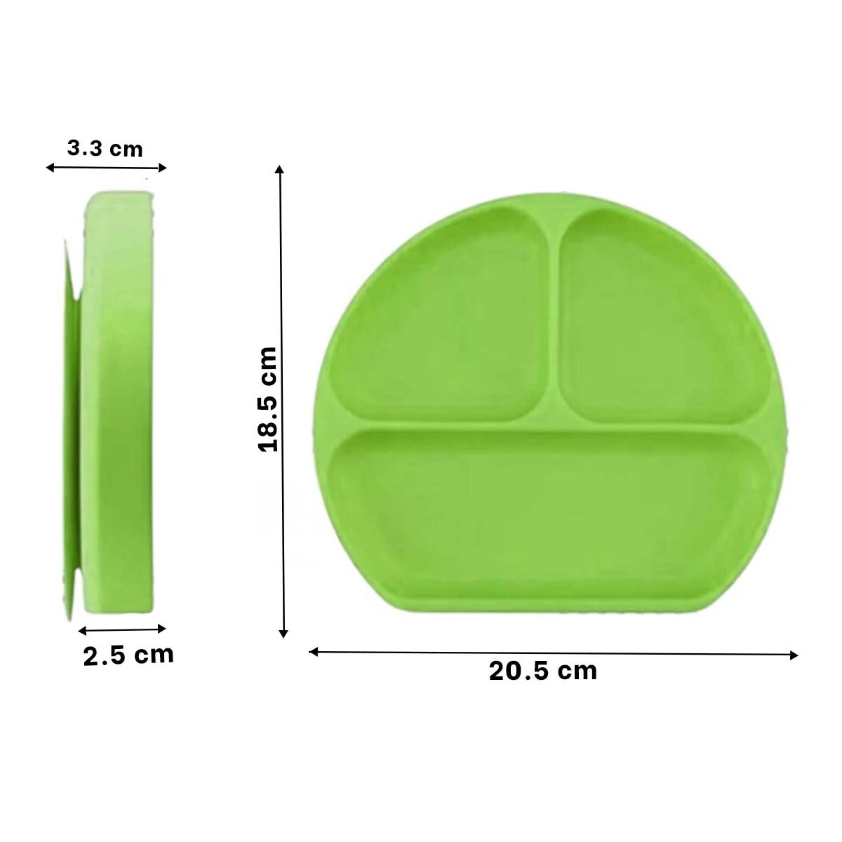 TAZON RYBIU ALIMENTO BEBE VERDE + POST-IT ADHESIVOS - 4