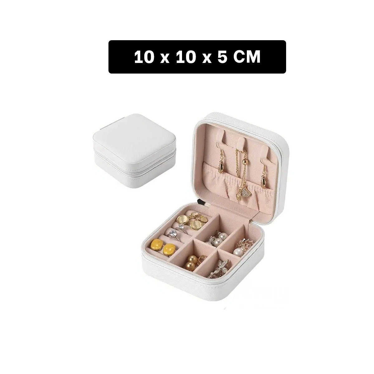 JOYERO RYBIU BE32259 ALHAJERO COMPACTA + POST-IT ADHESIVOS BLANCO - 4