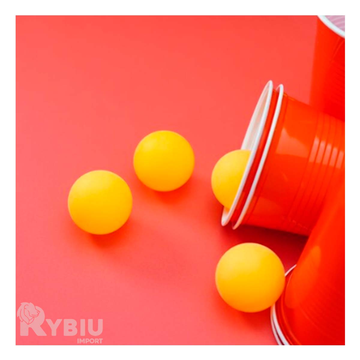 SET DINÁMICO PING PONG RYBIU DE29547 JUGAR + REGALO LIGAS PEINAR - 2
