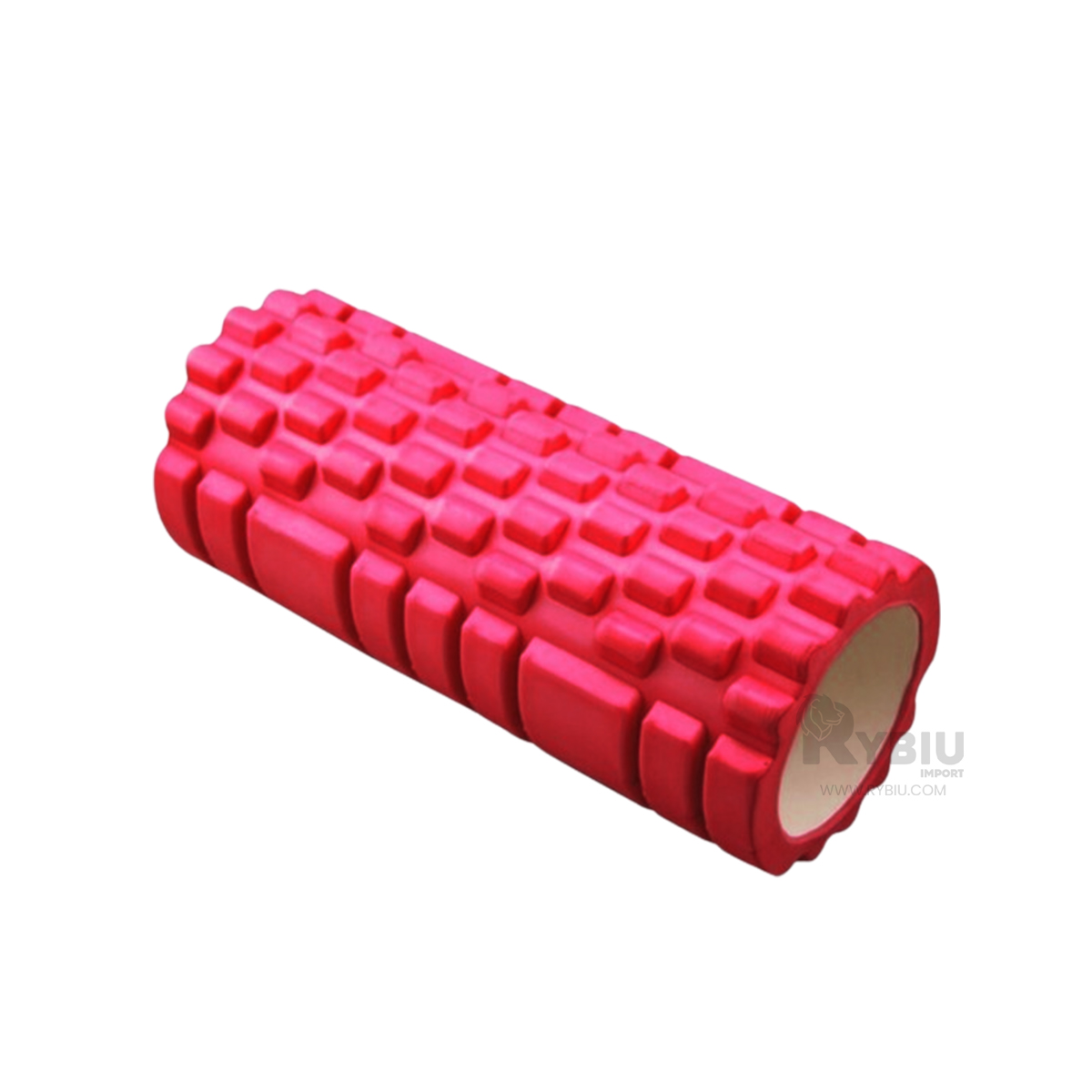 CILINDRO RYBIU DE29534 LARGO 29CM COMODO PILATES CASA ROJO + REGALO STICKERS - 2