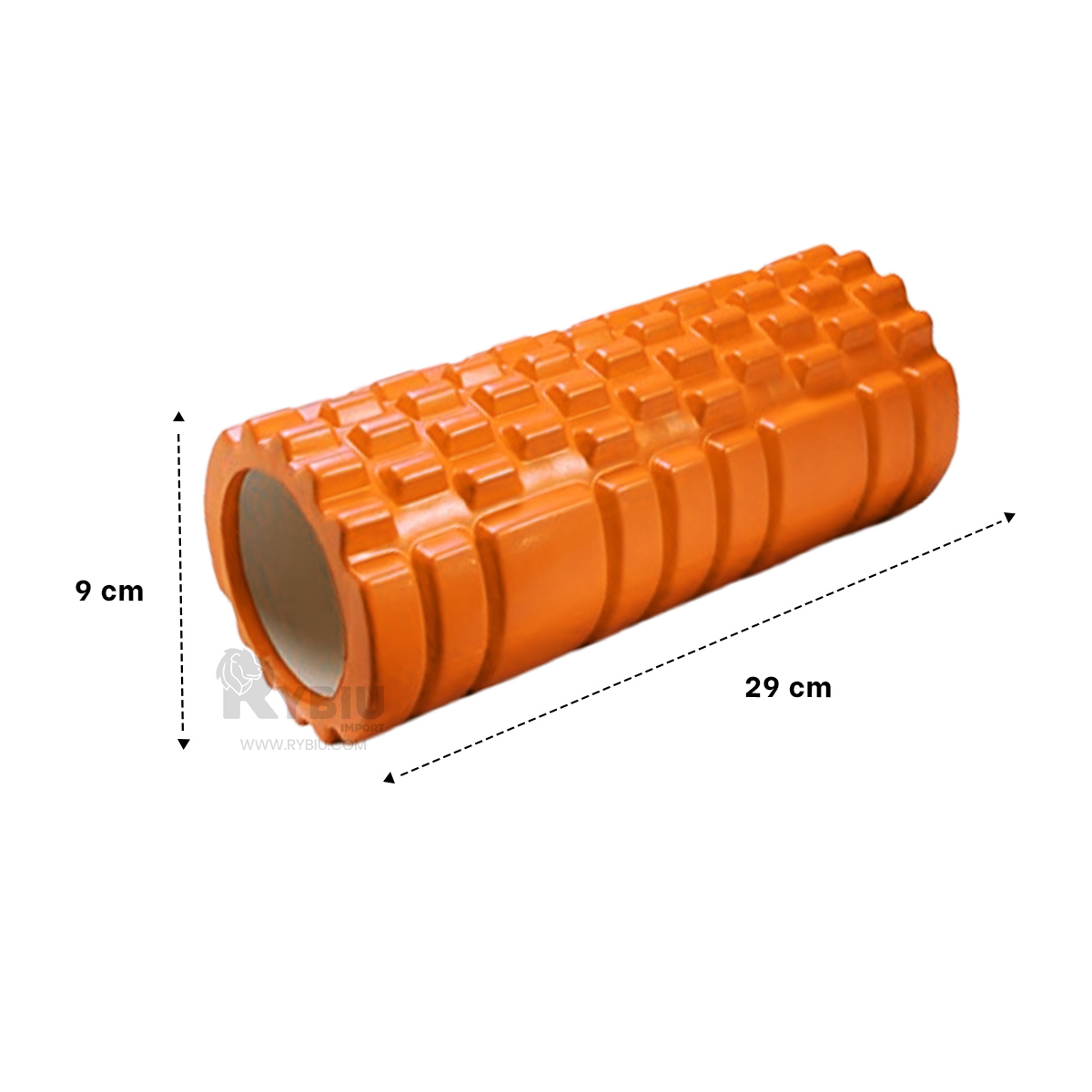 RODILLO RYBIU DE29536 LARGO 29CM ESTETICO Y LLAMATIVO ANARANJADO + PAPEL REGALO - 5