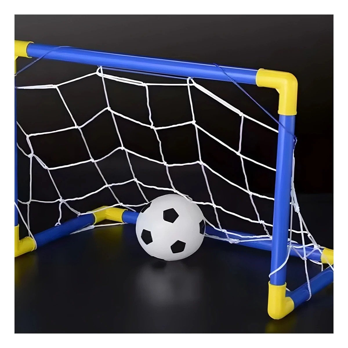 PORTERIA DE FUTBOL MINI 100X60 CM PLEGABLE PARA NINOS Y JOVENES Y+POST IT - 3