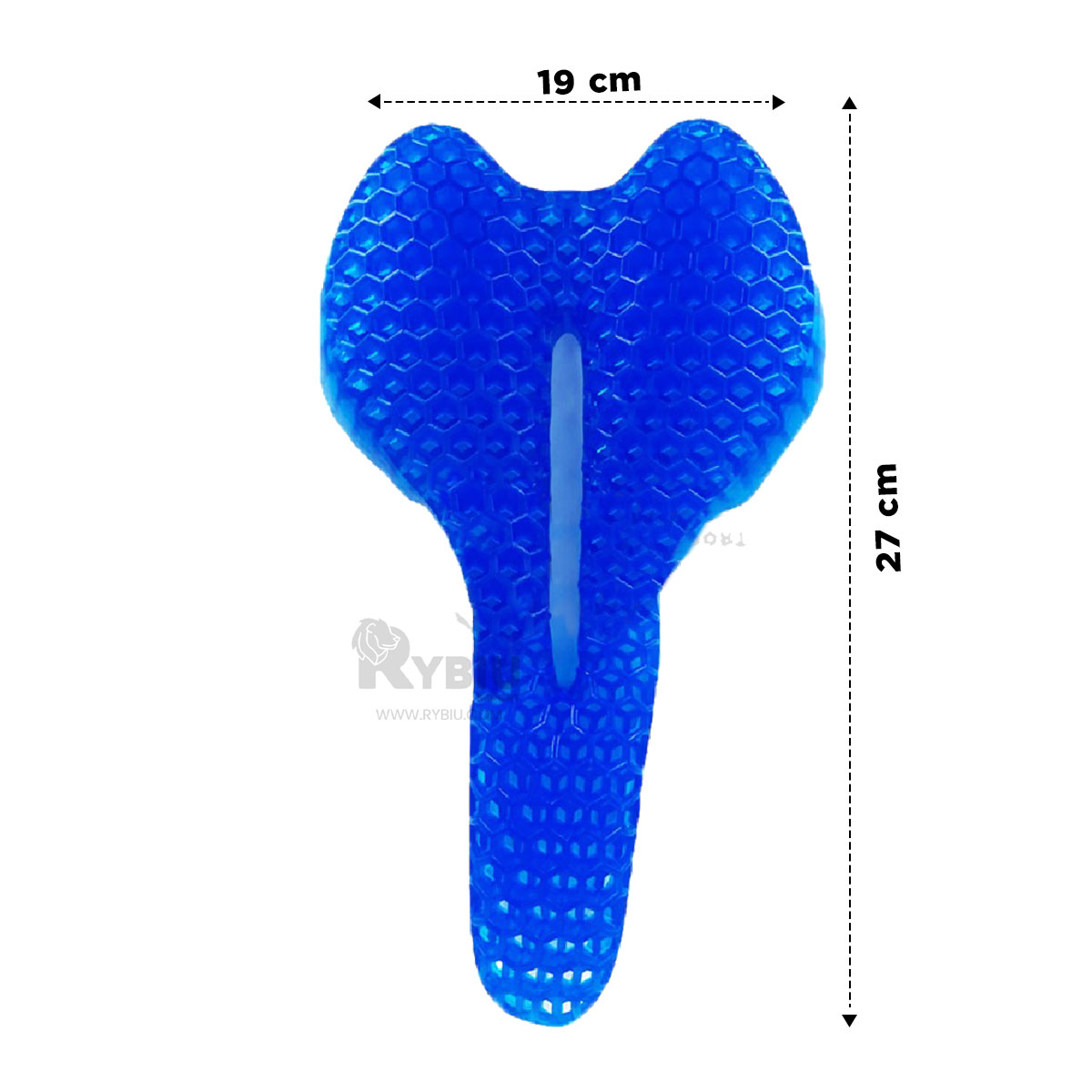 ASIENTO RYBIU DE30509 RESISTENTE CON FUNDA AZUL + PAPEL REGALO - 5