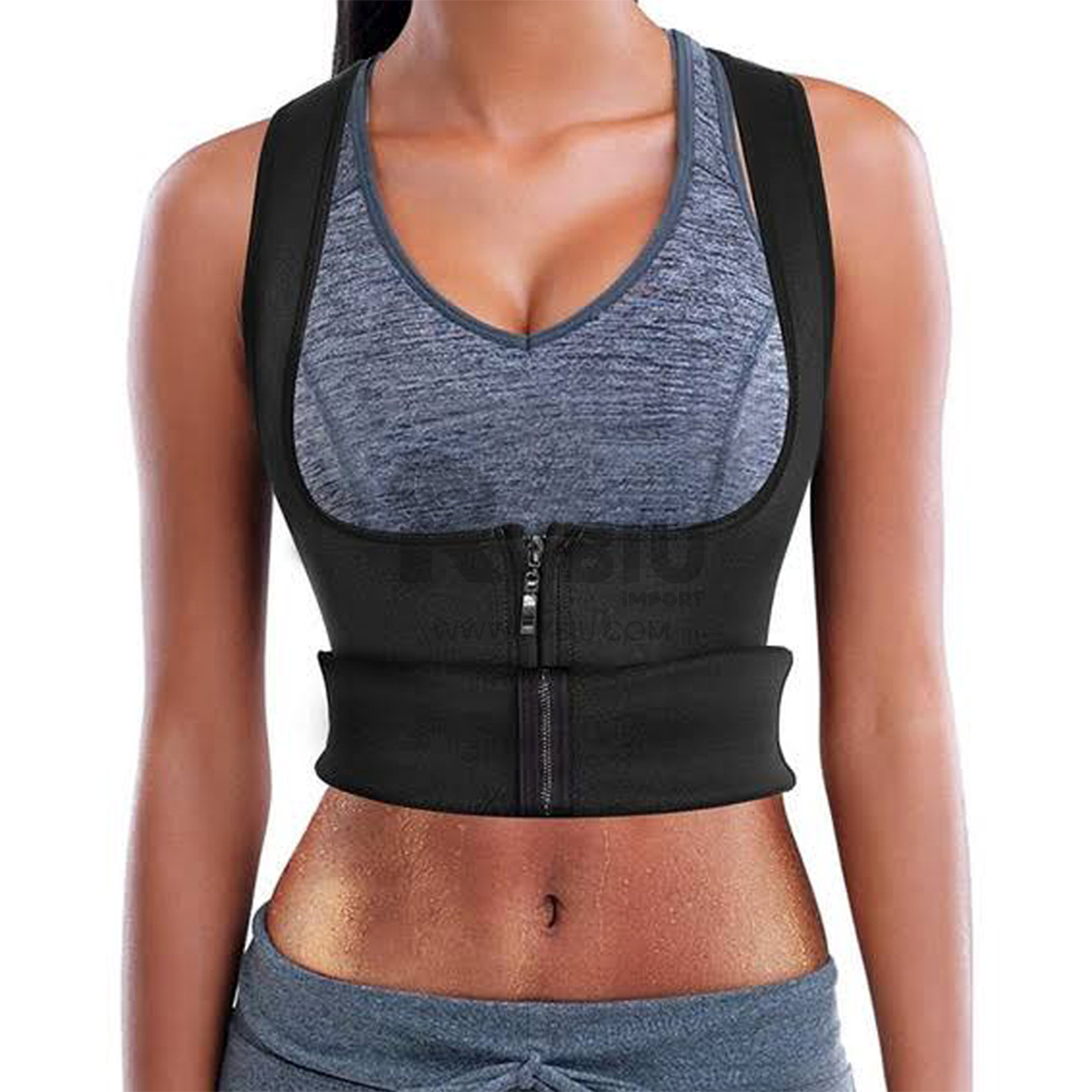 CHAQUETA MUJER RYBIU NEGRO DE30525 RUTINAS EN TALLA S + REGALO AGENDITA - 2