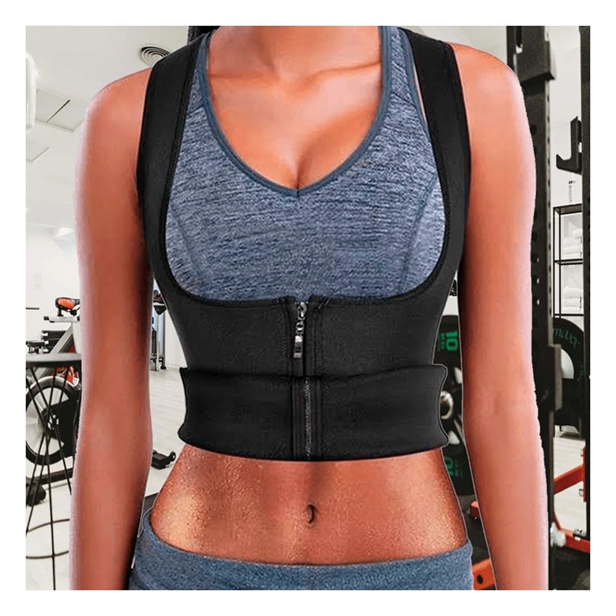 FAJA MUJER RYBIU NEGRO DE30523 TERMICA FUNCIONAL XL + LIGAS REGALO - 1