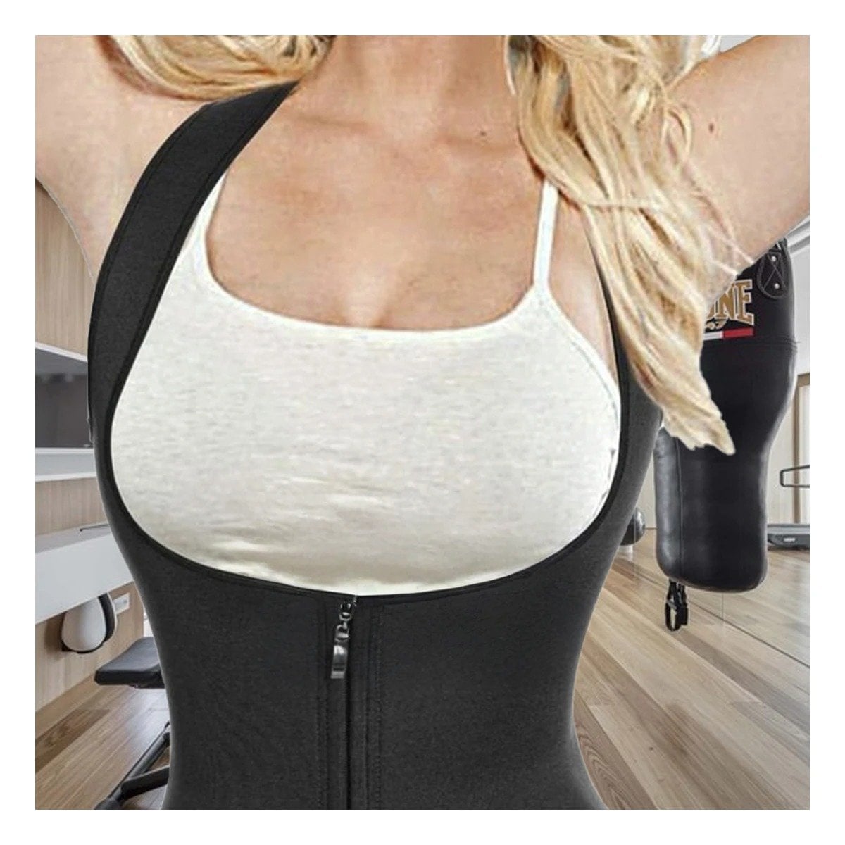 FAJA MUJER RYBIU NEGRO DE30522 TERMICA FUNCIONAL M +LIGAS REGALO - 1