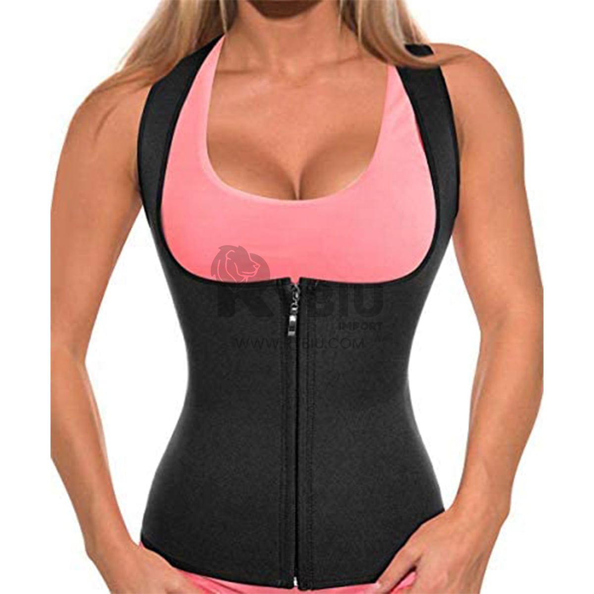 CHAQUETA MUJER RYBIU NEGRO DE30525 EJERCICIOS EN TALLA S + REGALO STICKERS - 2