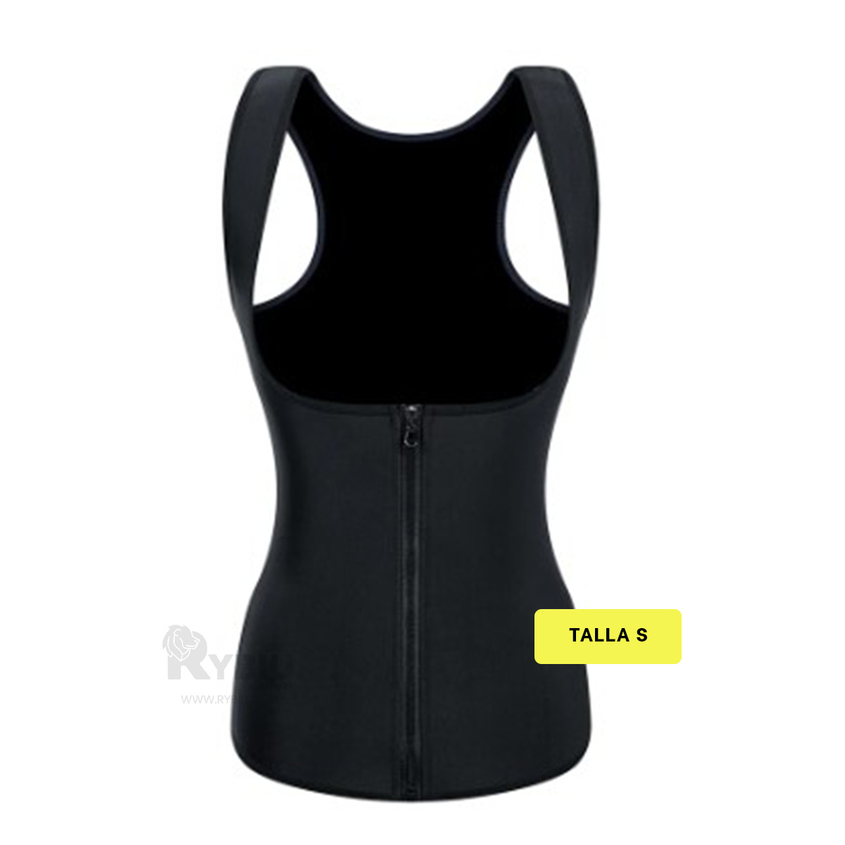 CHAQUETA MUJER RYBIU NEGRO DE30525 ENTRENAMIENTOS COMODO EN S + GIFT STICKERS - 5