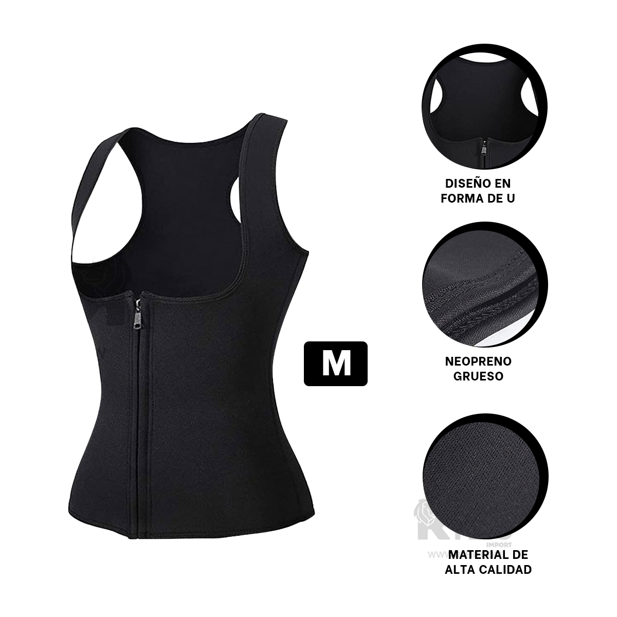 CHAQUETA MUJER RYBIU NEGRO DE30522 RUTINAS EN TALLA M + REGALO AGENDITA - 3