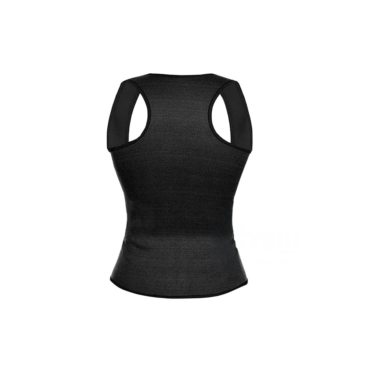 CHALECO MUJER RYBIU NEGRO DE30525 CON CIERRE EN XXL + REGALO STICKERS - 3