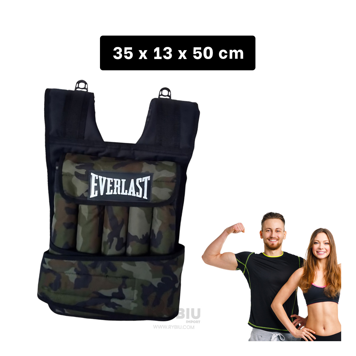 PECHERA RYBIU 10KG VERDE ENTRENAMIENTO + ENVOLTORIO REGALO - 5